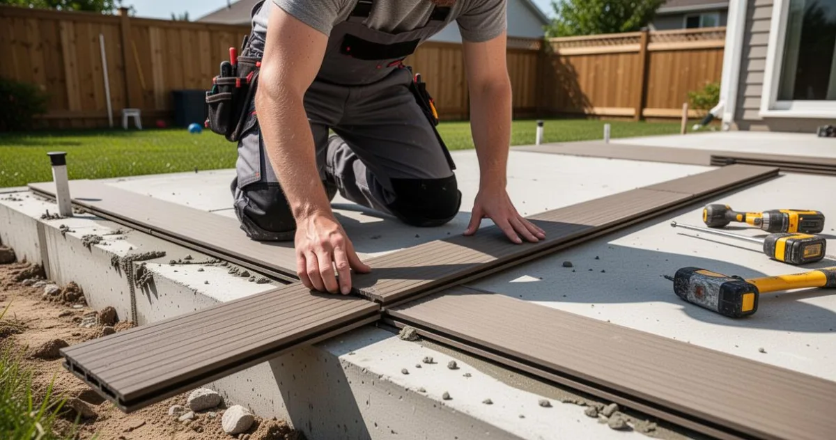 Harmonisez vos extérieurs avec une Lame Terrasse Composite Pleine : Alliez Elegance et Solidite aux nuances naturelles – image 2