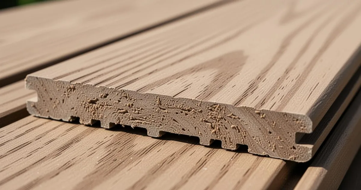 Harmonisez vos extérieurs avec une Lame Terrasse Composite Pleine : Alliez Elegance et Solidite aux nuances naturelles – image 3