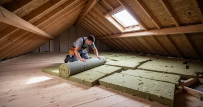 Travaux d'isolation des combles perdus par le plancher : guide complet pour votre maison