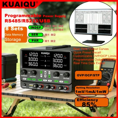 Alimentation CC programmable double sortie