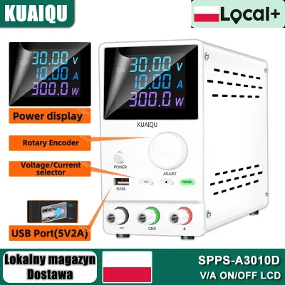 Alimentation CC réglable de laboratoire, 0-30 V