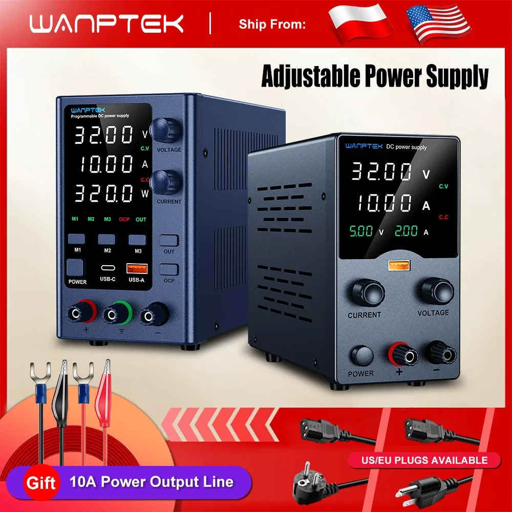 Alimentation de laboratoire réglable 30 V 10 A