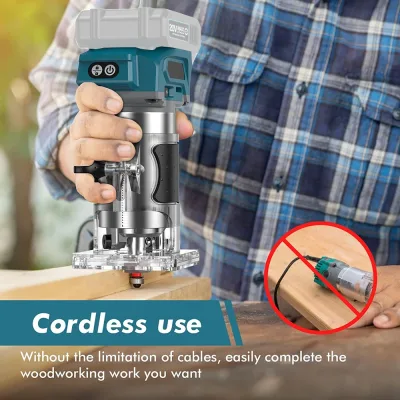 Défonceuse à bois sans fil à moteur sans balais – image 2