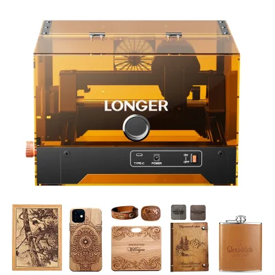 Graveur laser compact 5,5 W avec capot