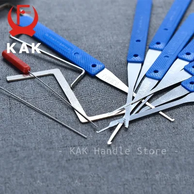 Kit d'outils de serrurier avec cadenas transparents – image 2