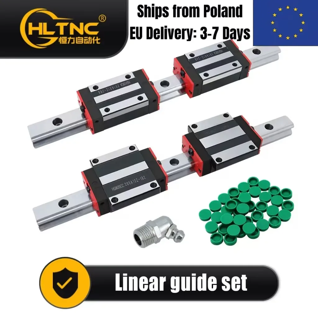Kit de rails de guidage linéaires pour routeur CNC