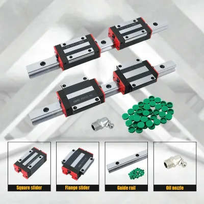 Kit de rails de guidage linéaires pour routeur CNC – image 2