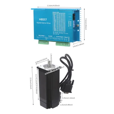 Kit moteur pas à pas biphasé en boucle fermée, 3,6 Nm – image 3