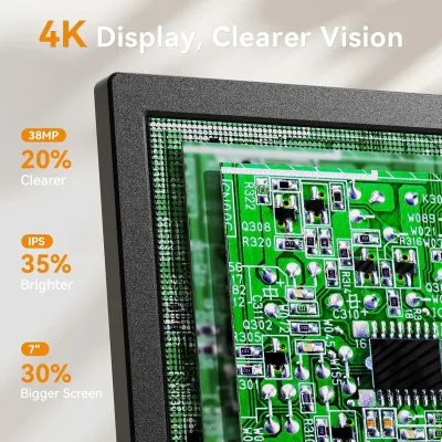 Microscope numérique 4K à trois lentilles magnétiques – image 3