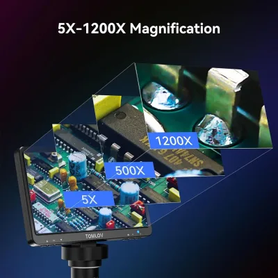 Microscope numérique à écran LCD 18 cm – image 2