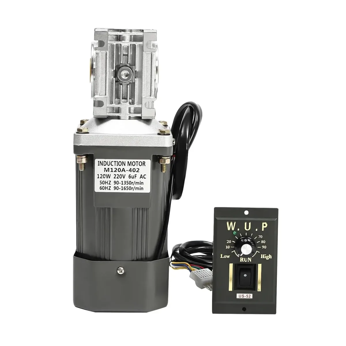 Motoréducteur électrique à vis sans fin 220 V 120 W