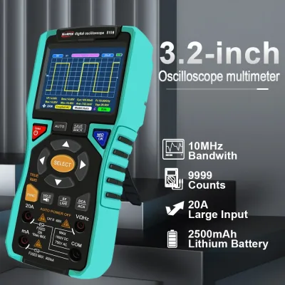 Oscilloscope numérique portable avec multimètre