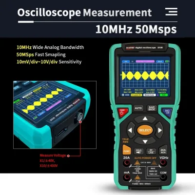 Oscilloscope numérique portable avec multimètre – image 2