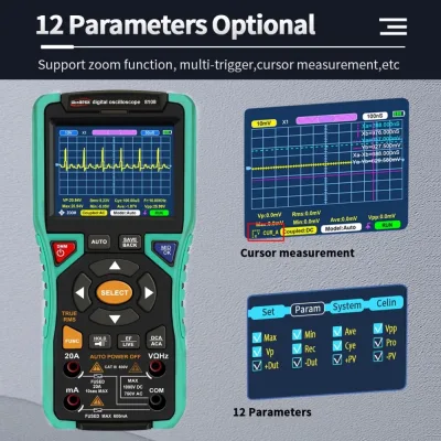 Oscilloscope numérique portable avec multimètre – image 3