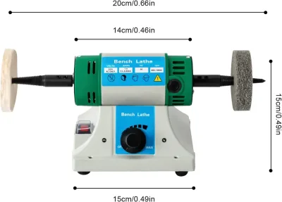 Polisseuse de banc électrique 320 W à vitesse réglable – image 3