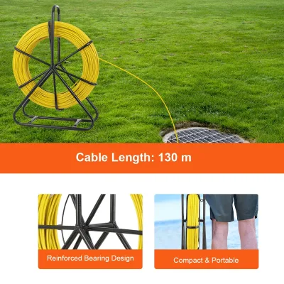 Tire-câble en fibre de verre 6 mm, 130 m – image 3