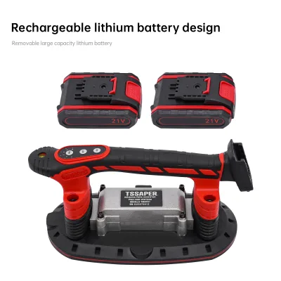 Ventouse vibrante de pose de carrelage à batterie – image 2